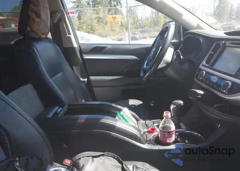 2016 Toyota Highlander Xle V6 из США, поврежденный, VIN 5TDJKRFH1GS313436